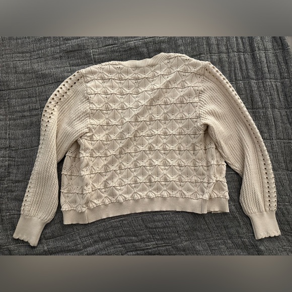 Maxwell Morning Light Embroidered Cardigan/Ivory
XS - Picture 2 of 2